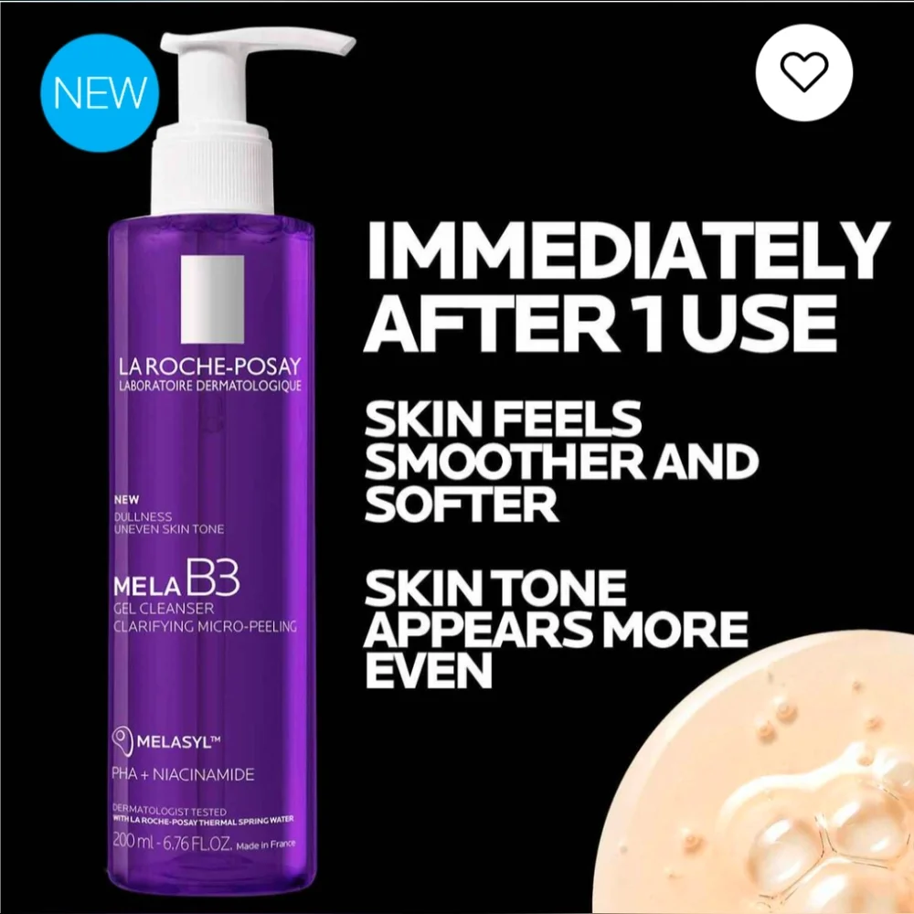 LA ROCHE-POSAY Mela B3 Facial Gel Cleanser